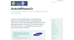 Desktop Screenshot of androidphones.fr