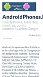 Mobile Screenshot of androidphones.fr